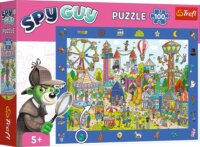 Trefl Spy Guy Vidámpark nyomozós képkereső puzzle - 100 darabos