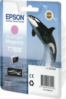 Epson T7606 Eredeti Tintakazetta - Világos Élénk Magenta