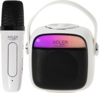 Adler AD 1199W Karaoke Bluetooth Hangszóró - Fehér