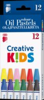 ICO Creative Kids Olajpasztell kréta - Vegyes szín (12 db/doboz)