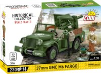 Cobi: 37 mm GMC M6 Fargo Harckocsi 230 darabos építőjáték 1:35