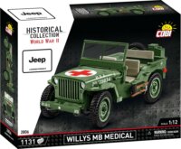 Cobi: Willys MB Orvosi Kocsi Építőjáték