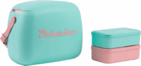Polarbox 6L Summer Pop hűtőtáska - Cián / Rózsaszín