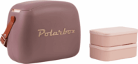 Polarbox 6L Urban Classic hűtőtáska - Barna / Arany