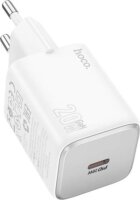 HOCO N40 USB-C Hálózati Töltő Adapter 20W - Fehér