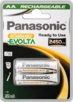 Panasonic Evolta NiMH Mignon AA 2450 mAh Ceruzaelem (2db/csomag)