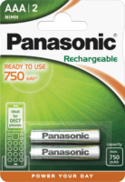 Panasonic Evolta NiMH AAA 750 mAh Ceruzaelem (2db/csomag)