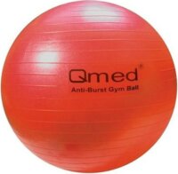Qmed Gimnasztikai labda pumpával (55 cm) - Piros