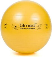 Qmed Gimnasztikai labda pumpával (45 cm) - Sárga