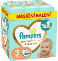 Pampers Premium Protection Pelenka 3-as 5-9kg - 200db