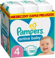 Pampers Active Baby Monthly Pack Pelenka 4-es 9-14kg - 180db