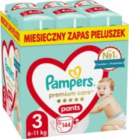 Pampers Premium Pants Pelenka 3-as 6-11kg - 144db