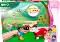 BRIO Disney Princess Hófehérke vasútkészlet fa játék 27 db-os készlet