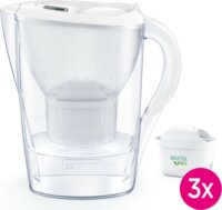 Brita Marella Maxtra Pro Vízszűrő Kancsó 2,4L fehér + 3db Maxtra Pro szűrőbetét