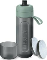 Brita Active vízszűrő kulacs 0,6L pasztell zöld + 2 MicroDisc szűrő - zöld/szürke