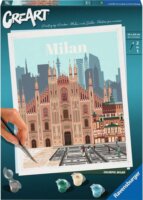 Ravensburger 23688 - CreArt Színes Milánó Számfestő Készlet