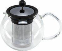 Bodum ASSAM Üveg Teáskanna 0,5L - Fekete / Inox