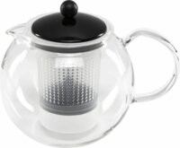 Bodum ASSAM Üveg Teáskanna 1,0L - Fekete / Inox