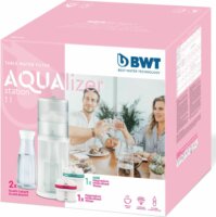 BWT 125305476 AQUAlizer Station - Vízszűrő készülék 2db Üveg kancsóval