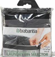 Brabantia 102387 Szennyeskosár zsák csere szennyes tartóhoz 55 L - szürke