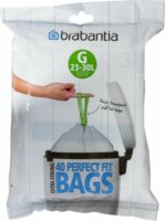 Brabantia 375668 PerfectFit szemeteszsák 25-30 L 40 db - fehér