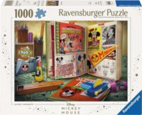 Ravensburger 12000842 - 1960 Mickey Pillanatok Puzzle 1000 darabos