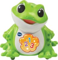 VTech 80-568204 Interaktív ugri-bugri zenélő és világító játék béka - zöld