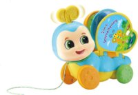 VTech 80-613404 Készségfejlesztő Húzható zenélő pillangó játék