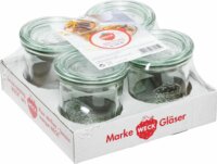 WECK 109113 Mini befőttes üveg 4 darabos készlet 140ml