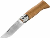 Opinel 002021 No.08 Összecsukható Zsebkés - Tölgyfa markolattal