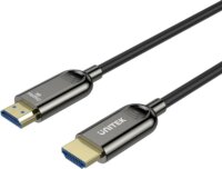 Unitek C11085GY01 HDMI - HDMI 2.1 Optikai Kábel 50m - Fekete