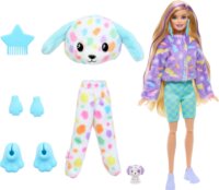 Mattel HRK41 Barbie Cutie Reveal Color Dream Series dalmata mintás baba