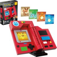 Mattel HYM37 MEGA Pokémon Kanto régió Pokédex építőkészlet