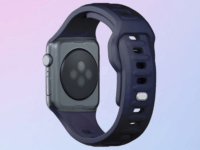 3mk Silicone Apple Watch S1/S2/S3/S4/S5/S6/S7/S8/S9/SE Okosóra Szíj 38/40/41mm - Szürke