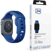 3mk Silicone Apple Watch S1/S2/S3/S4/S5/S6/S7/S8/S9/SE Okosóra Szíj 38/40/41mm - Kék