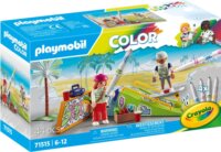 Playmobil 71515 COLOR - Gördeszkapark Építőjáték filctollakkal