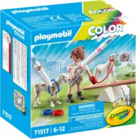 Playmobil 71517 COLOR - Kutyakiképzés Konstruktőr készlet