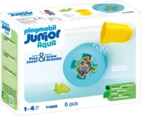 Playmobil 71688 Junior - Aqua Víztölcsér Baba Cápa fürdőszobai Játék készlet