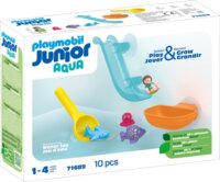 Playmobil 71689 Junior - Aqua Csúszda fürdőszobai Játék készlet