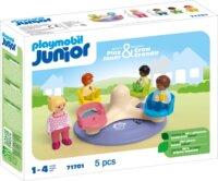 Playmobil 71701 Junior - Számforgó körhinta építőjáték