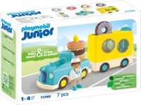 Playmobil 71702 Junior - Őrült Fánk Teherautó Rakodó- és Válogatófunkcióval