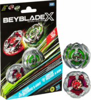 Beyblade X Chain Incendio 5-60HT és Arrow Wizard 4-60N pörgettyűs játék