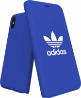 Adidas Booklet Case Canvas Apple iPhone X / Xs Flip Tok - Kék