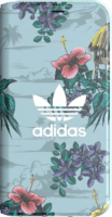 Adidas Booklet Case Floral Apple iPhone X / XS Flip Tok - Virágmintás