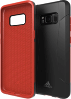 Adidas SP Solo Case Sam SS17 Samsung Galaxy S8 Tok - Fekete/Piros