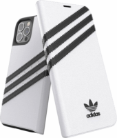 Adidas OR Booklet Case PU Apple iPhone 12 / 12 Pro Flip Tok - Fehér