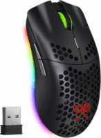 Dunmoon 9495 Wireless Gaming Egér - Fekete