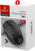 iMICE G2 Wireless Mini Egér - Fekete