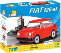 Cobi: Fiat 126p el Kispolszki Autó 72 darabos építőjáték 1:35