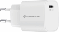 Conceptronic ALTHEA14W USB-C Hálózati töltő - Fehér (20W)